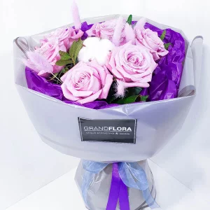 Лиловое настроение - букет роз Лиловое настроение - букет роз